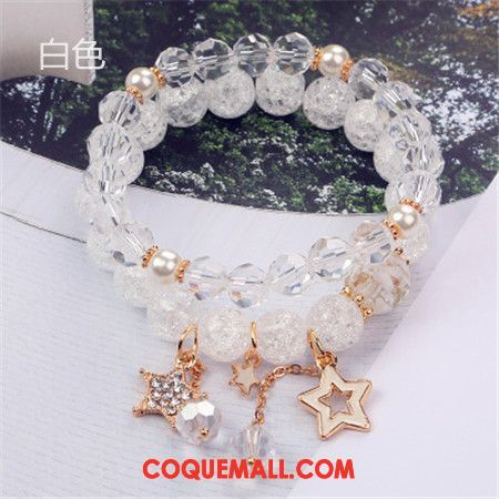 Bracelets Femme Cristal Multicouche Fleur, Bracelets Frais Bracelet