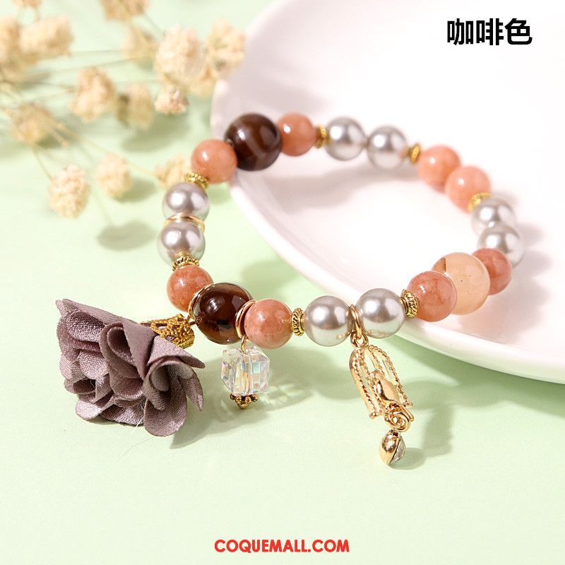 Bracelets Femme Cristal Multicouche Fleur, Bracelets Frais Bracelet