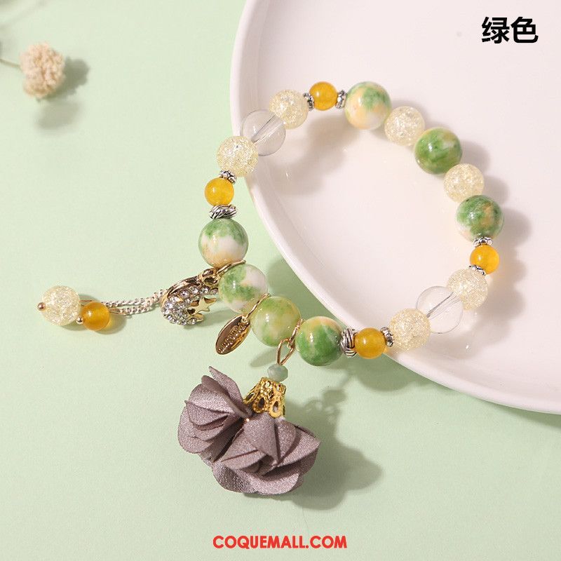 Bracelets Femme Cristal Multicouche Fleur, Bracelets Frais Bracelet