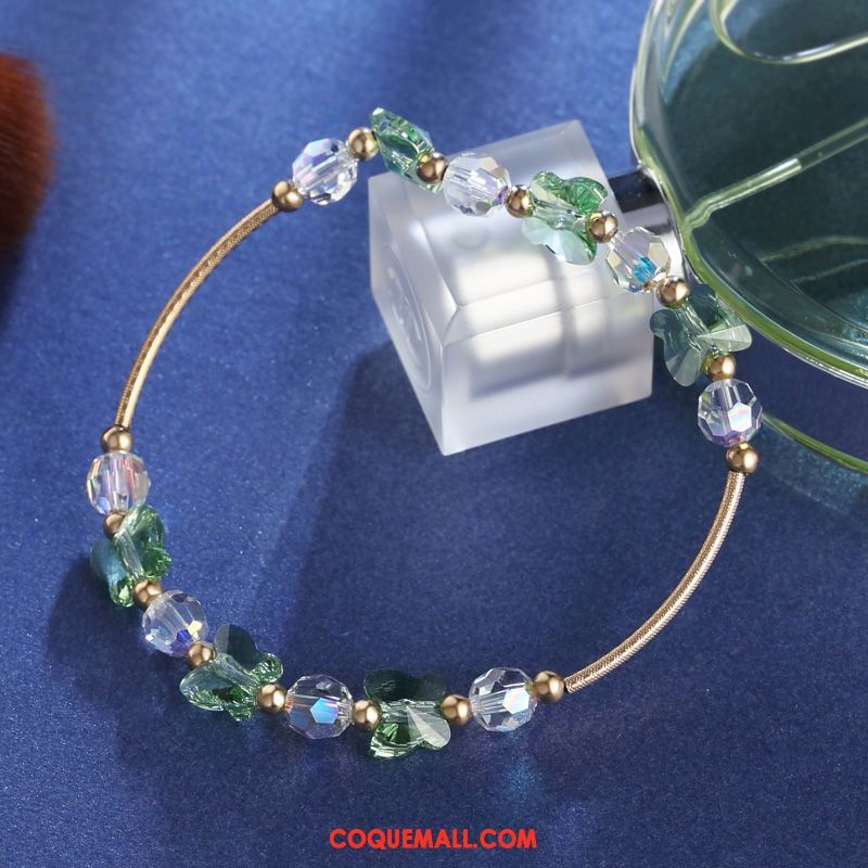 Bracelets Femme Cristal Étudiant Élégant, Bracelets Bien Tempérament