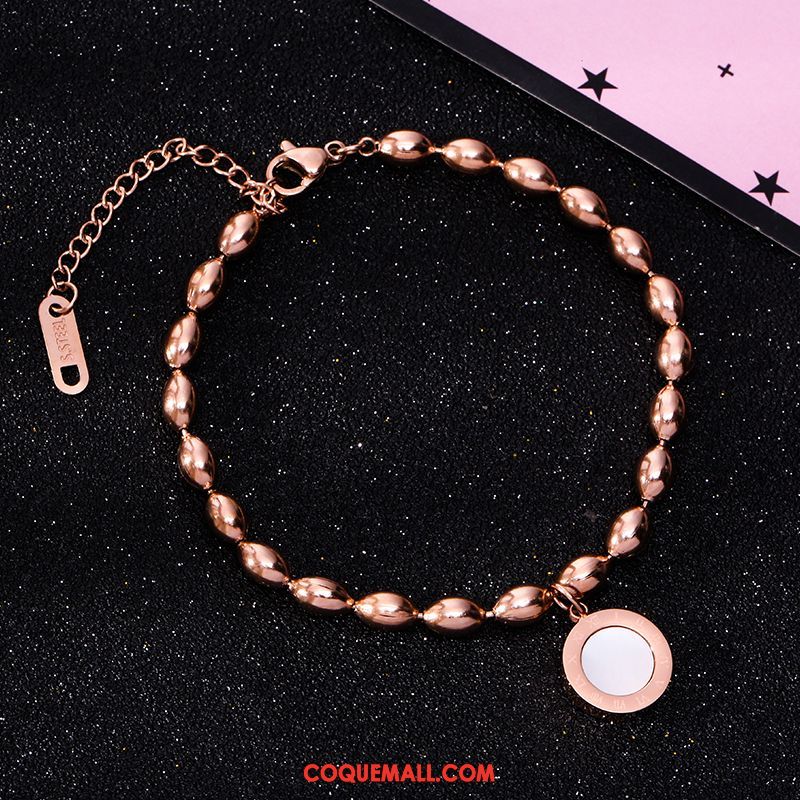 Bracelets Femme Rose Simple Tempérament, Bracelets Papillon Frais Gold