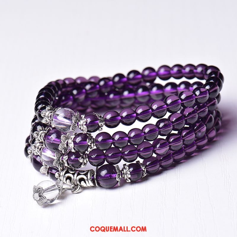 Bracelets Femme Violet Mode Poudre, Bracelets Étudiant Bracelet