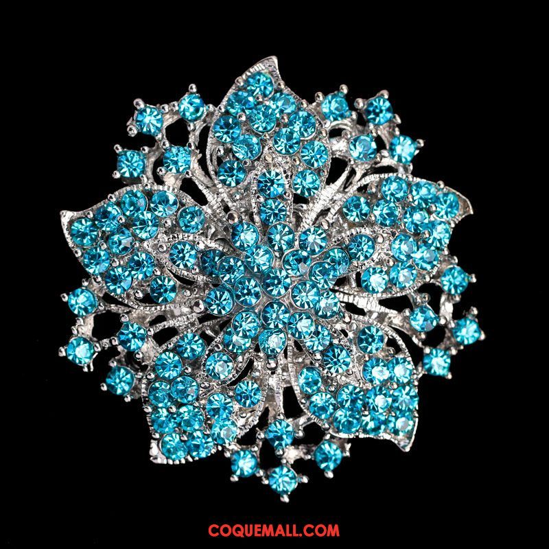 Broche Femme Badge Gros Pierres De Strass, Broche Cristal Châle