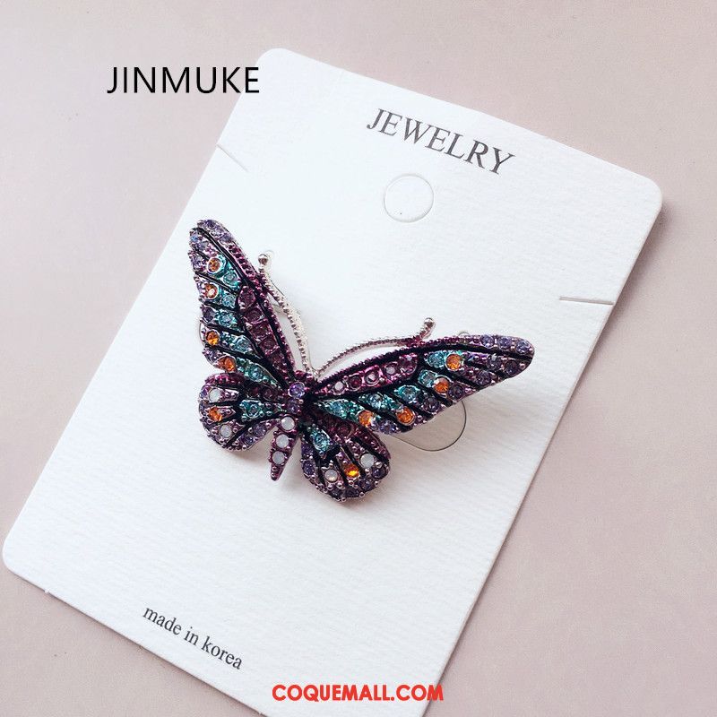 Broche Femme Couleur Multicolore Papillon, Broche Corsage Nouvelles Arrivées