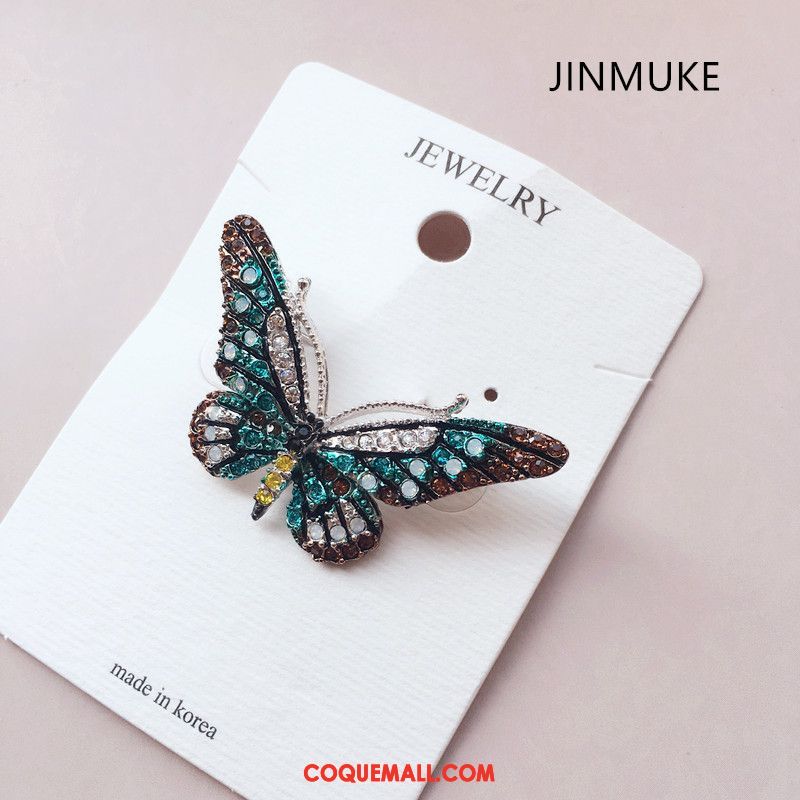 Broche Femme Couleur Multicolore Papillon, Broche Corsage Nouvelles Arrivées