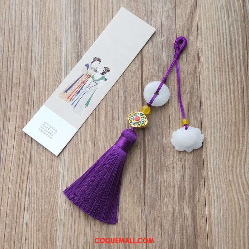 Broche Femme Milieu L'automne Accessoires, Broche Tassel Lin