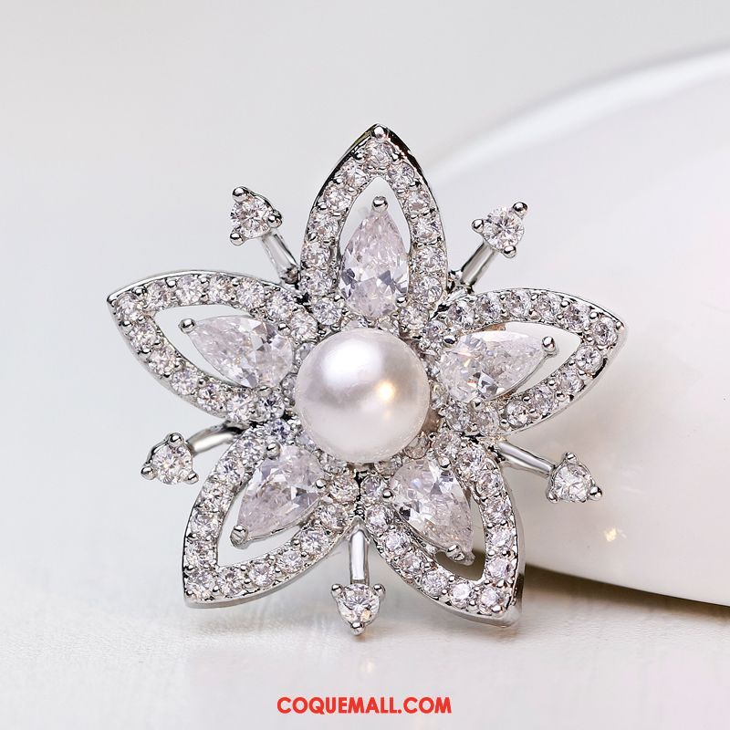 Broche Femme Mini Accessoires Corsage, Broche Perle Chemise