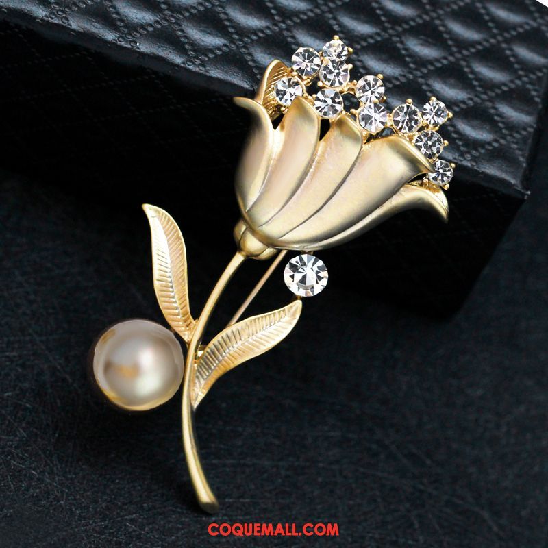 Broche Femme Mode Perle All-match, Broche Accessoires Corsage