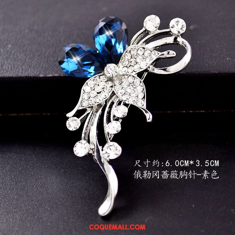 Broche Femme Tempérament Cristal Accessoires, Broche Corsage Mode