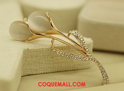 Broche Femme Élégant Corsage Haut Grade, Broche Collier Boucle D'écharpe