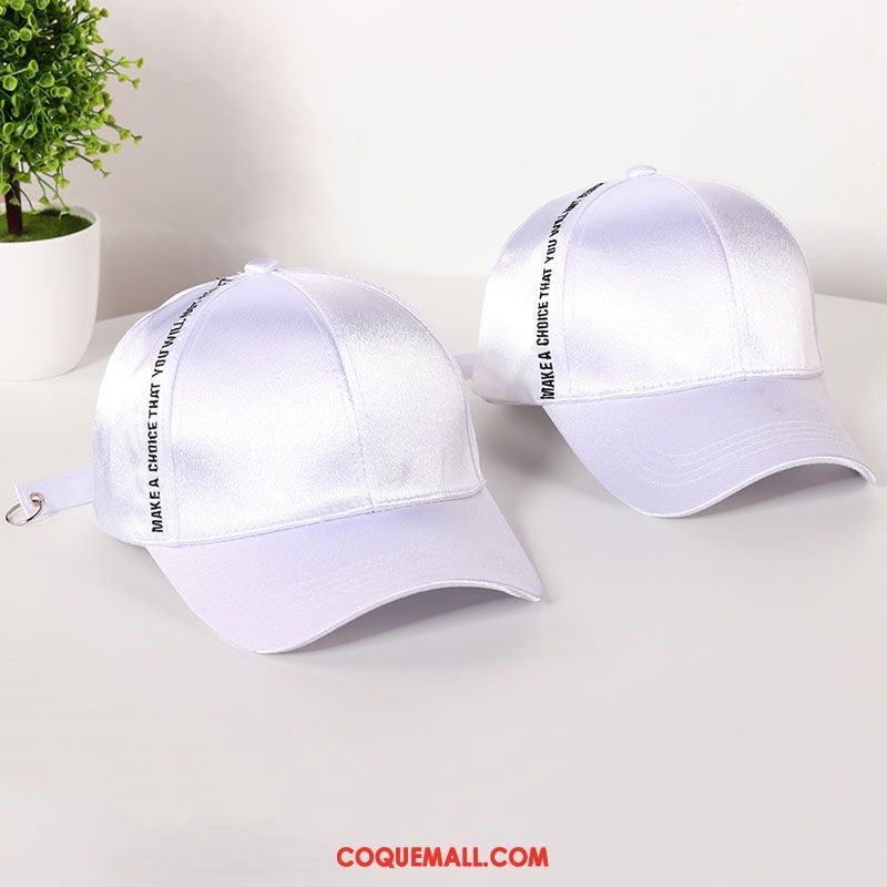 Casquette Chapeau Femme All-match Lettre Mode, Casquette Chapeau Hip Hop Tendance