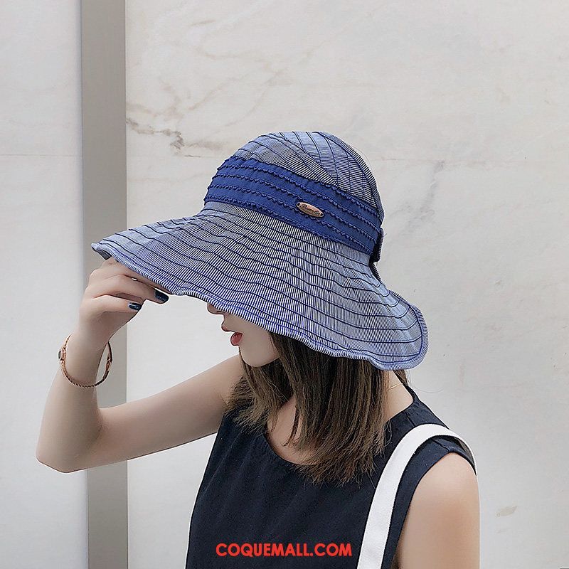 Casquette Chapeau Femme Anti-uv De Plein Air Été, Casquette Chapeau All-match Crème Solaire