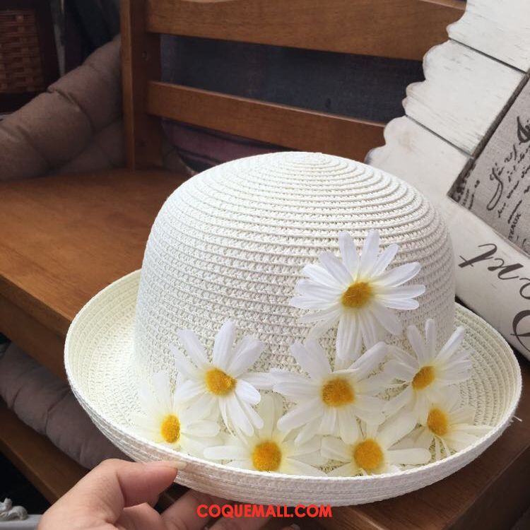 Casquette Chapeau Femme Art Frais Plage, Casquette Chapeau Sertissage Été