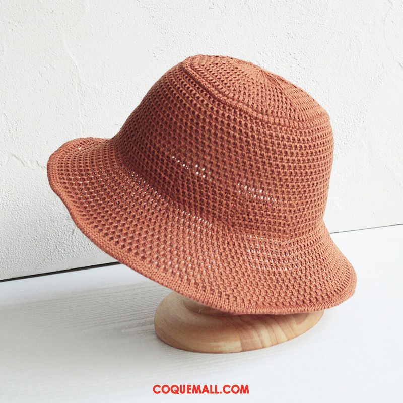 Casquette Chapeau Femme Blanc Plier Été, Casquette Chapeau Crème Solaire Rouge