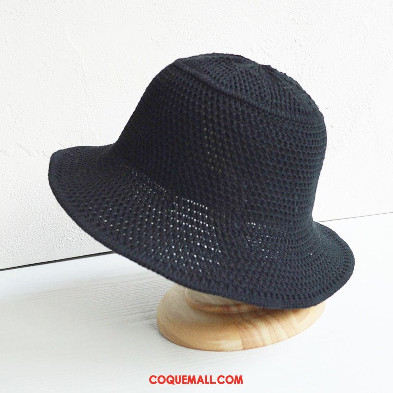 Casquette Chapeau Femme Blanc Plier Été, Casquette Chapeau Crème Solaire Rouge