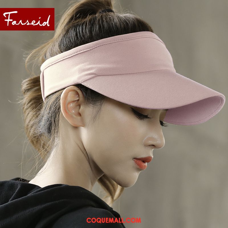 Casquette Chapeau Femme Casquette De Baseball Tendance Été, Casquette Chapeau Ombre Jaune