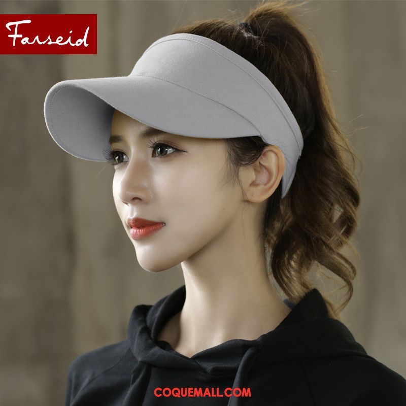 Casquette Chapeau Femme Casquette De Baseball Tendance Été, Casquette Chapeau Ombre Jaune