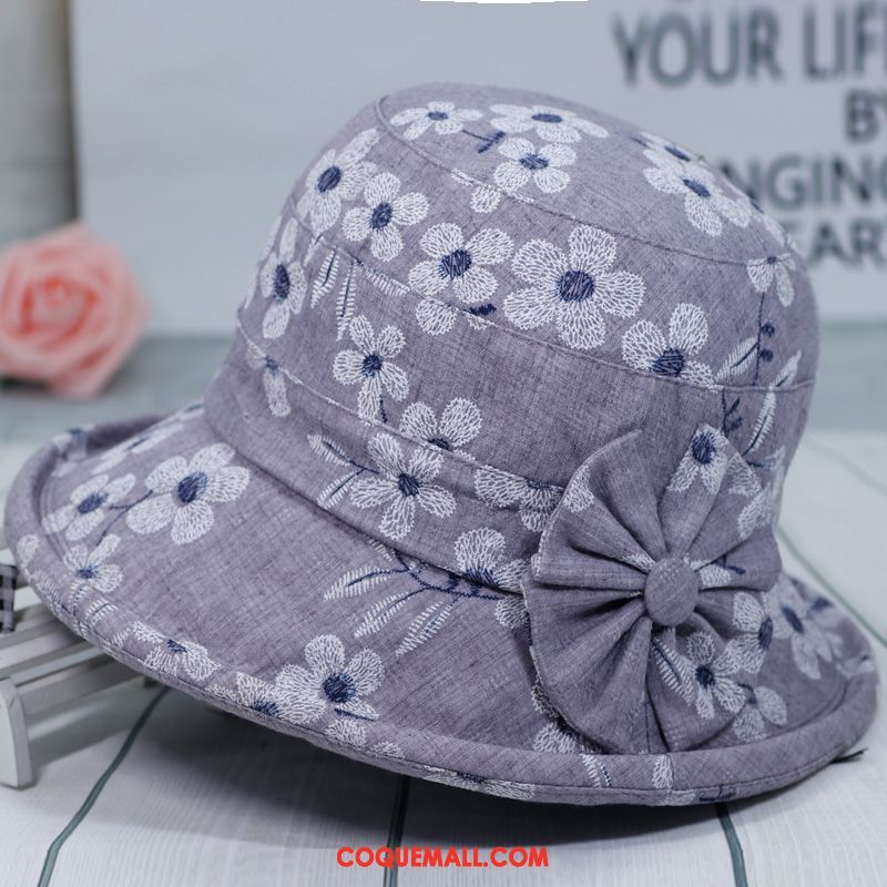 Casquette Chapeau Femme Chapeau De Pêcheur Chapeau Ombre, Casquette Chapeau Tissu Printemps