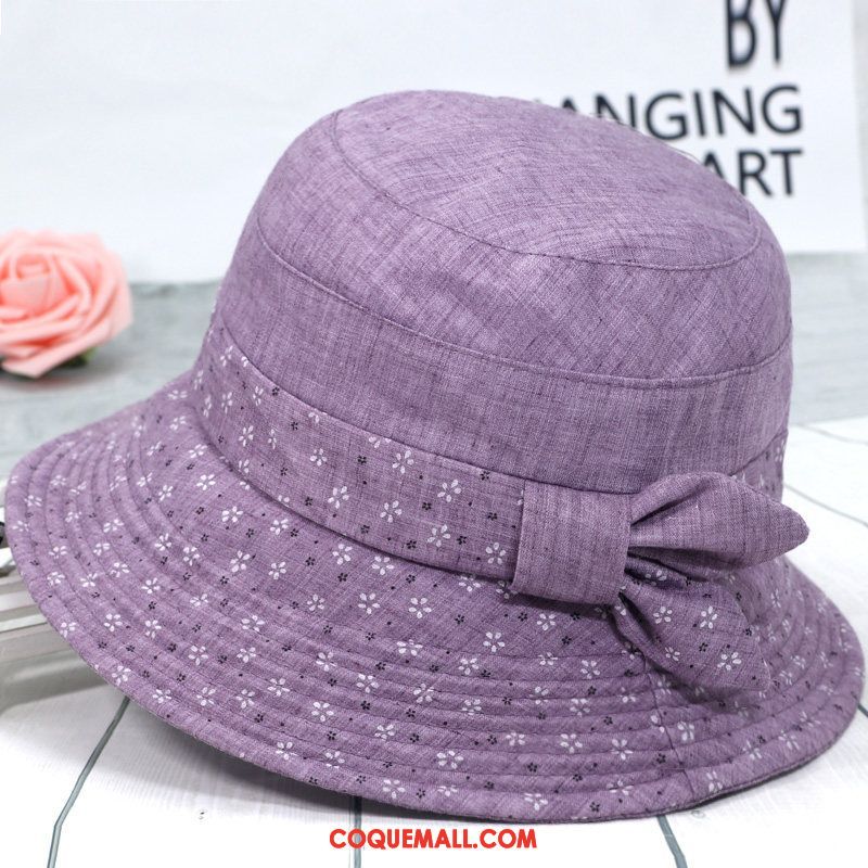 Casquette Chapeau Femme Chapeau De Pêcheur Chapeau Ombre, Casquette Chapeau Tissu Printemps