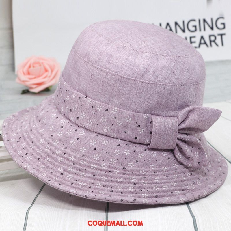 Casquette Chapeau Femme Chapeau De Pêcheur Chapeau Ombre, Casquette Chapeau Tissu Printemps