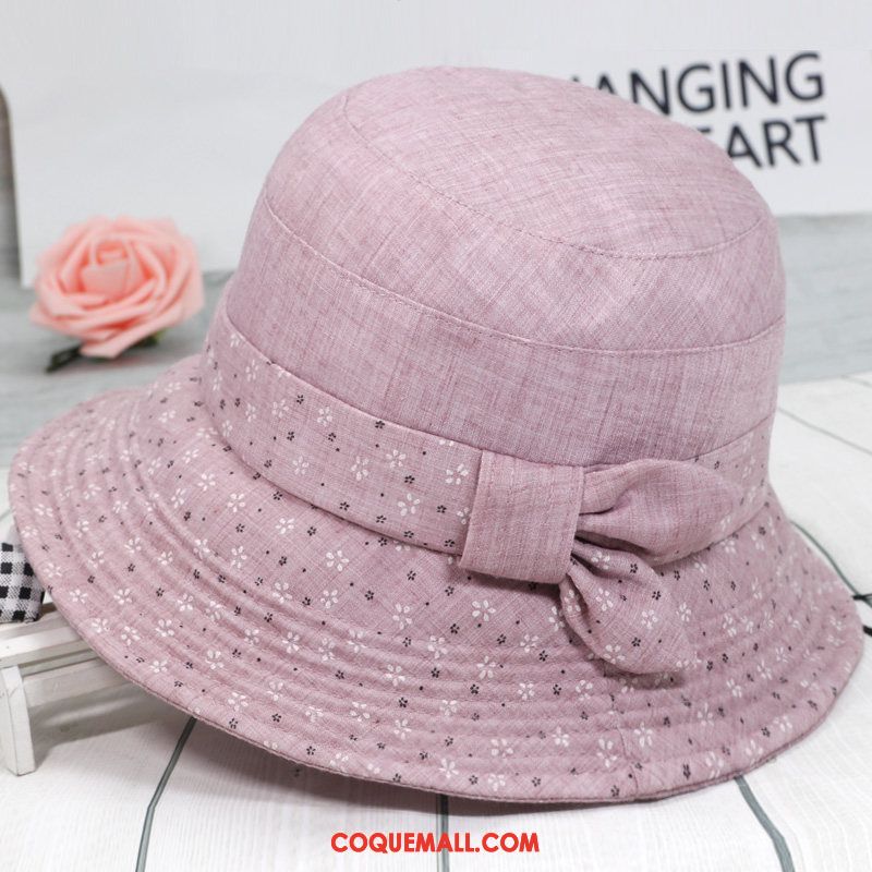 Casquette Chapeau Femme Chapeau De Pêcheur Chapeau Ombre, Casquette Chapeau Tissu Printemps