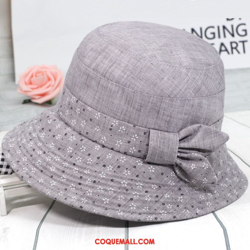 Casquette Chapeau Femme Chapeau De Pêcheur Chapeau Ombre, Casquette Chapeau Tissu Printemps