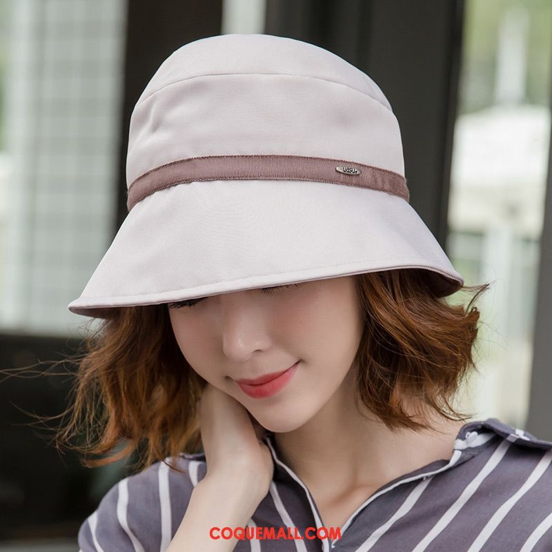 Casquette Chapeau Femme Chapeau De Soleil Chapeau All-match, Casquette Chapeau Loisir Chapeau De Pêcheur