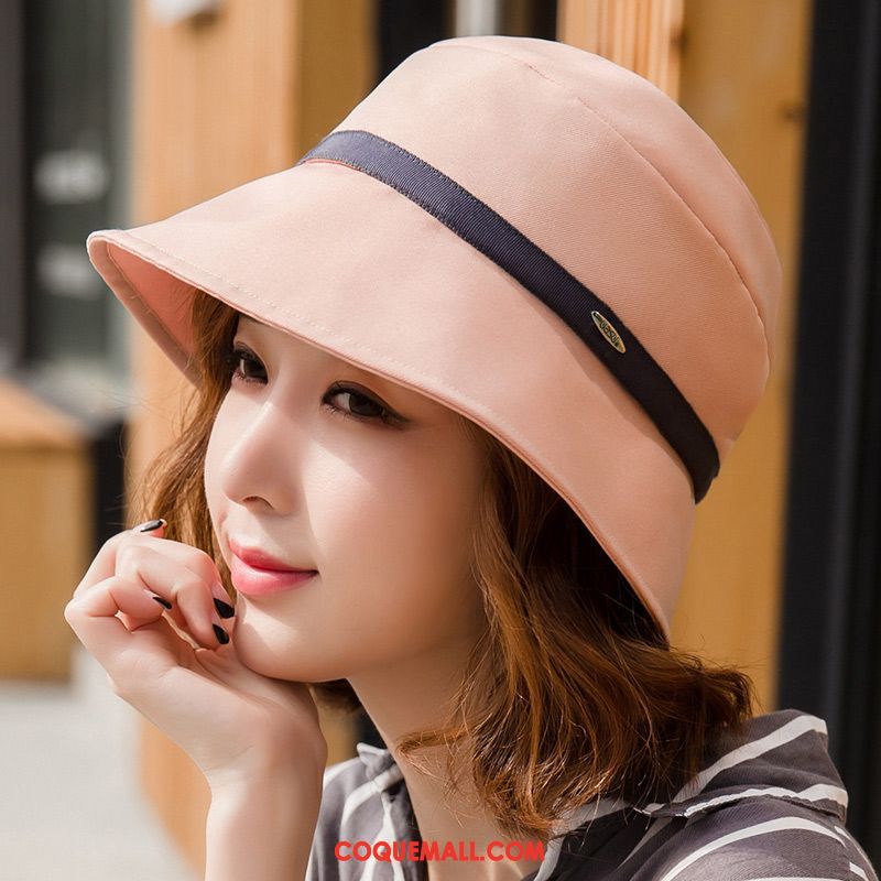 Casquette Chapeau Femme Chapeau De Soleil Chapeau All-match, Casquette Chapeau Loisir Chapeau De Pêcheur