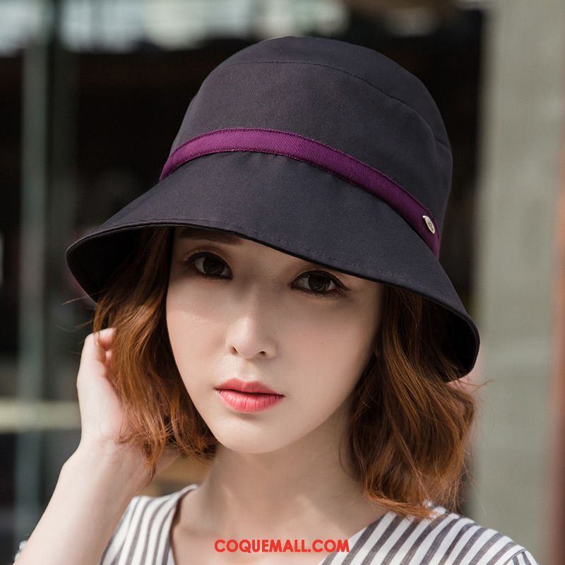 Casquette Chapeau Femme Chapeau De Soleil Chapeau All-match, Casquette Chapeau Loisir Chapeau De Pêcheur