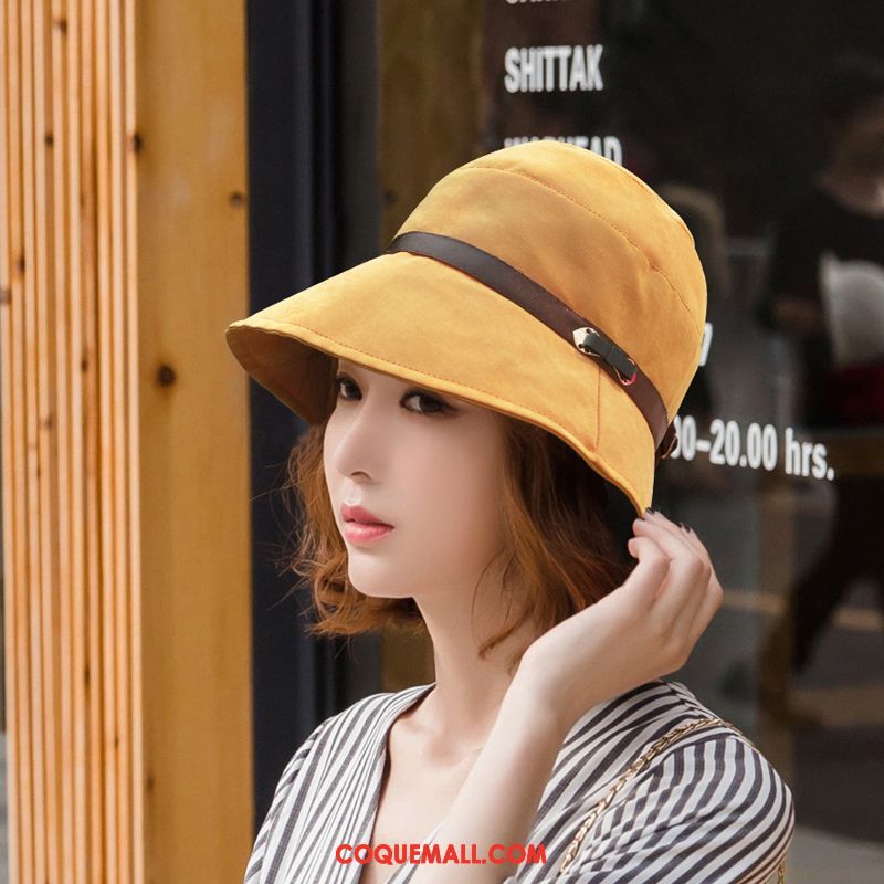 Casquette Chapeau Femme Chapeau De Soleil Chapeau All-match, Casquette Chapeau Loisir Chapeau De Pêcheur