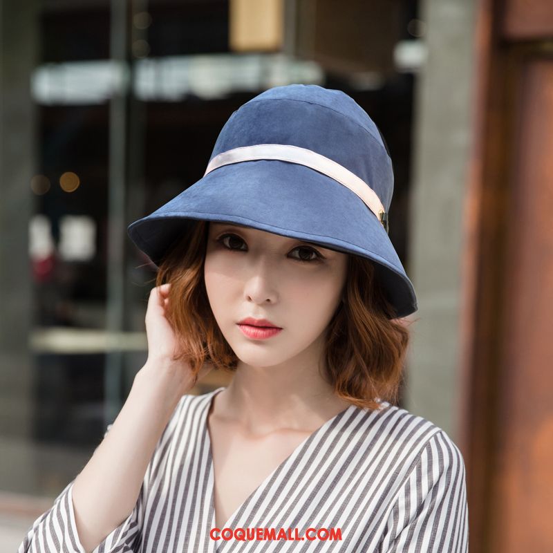 Casquette Chapeau Femme Chapeau De Soleil Chapeau All-match, Casquette Chapeau Loisir Chapeau De Pêcheur