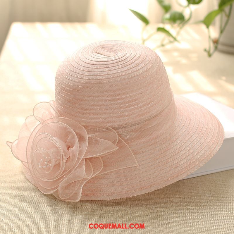 Casquette Chapeau Femme Chapeau De Soleil Chapeau Crème Solaire, Casquette Chapeau Été De Plein Air