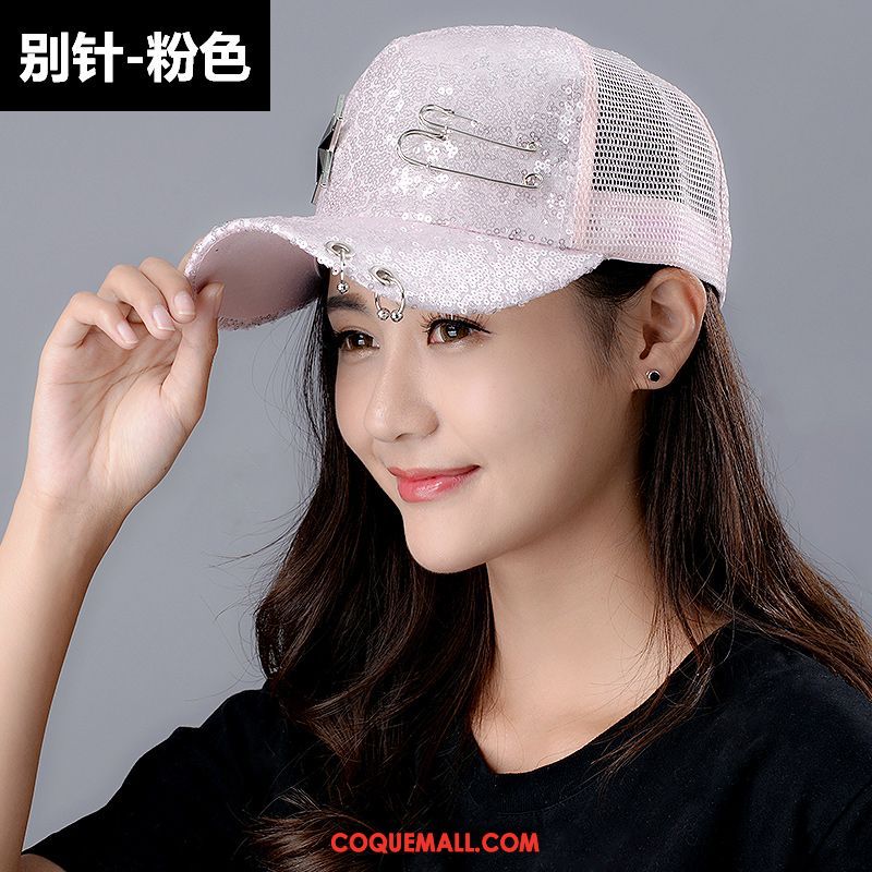 Casquette Chapeau Femme Chapeau De Soleil Ombre Paillettes, Casquette Chapeau Tendance Étudiant