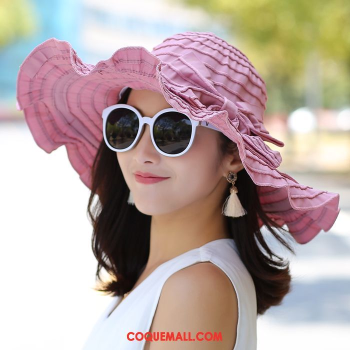 Casquette Chapeau Femme Chapeau De Soleil Vacances Gros, Casquette Chapeau Ombre Tendance