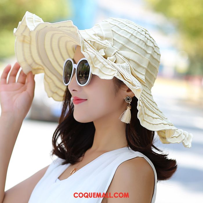 Casquette Chapeau Femme Chapeau De Soleil Vacances Gros, Casquette Chapeau Ombre Tendance