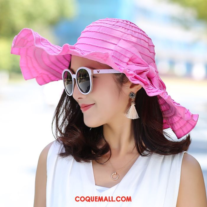 Casquette Chapeau Femme Chapeau De Soleil Vacances Gros, Casquette Chapeau Ombre Tendance