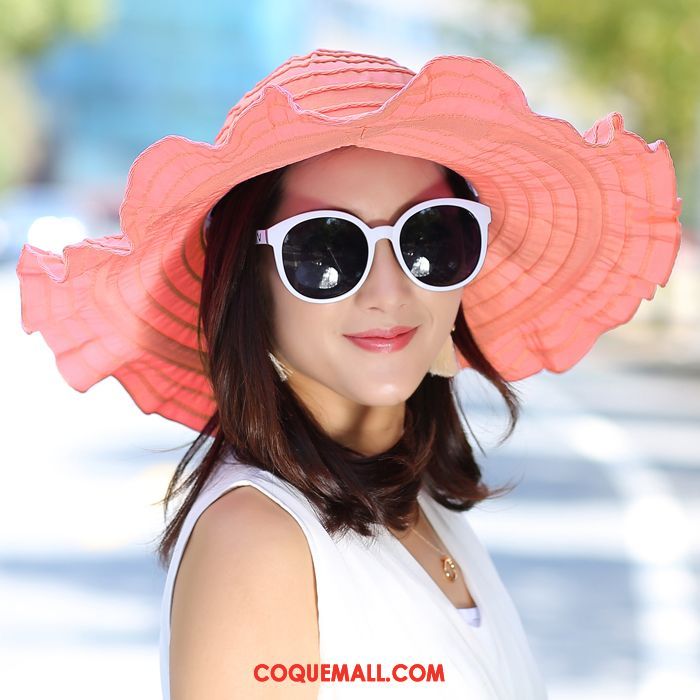 Casquette Chapeau Femme Chapeau De Soleil Vacances Gros, Casquette Chapeau Ombre Tendance