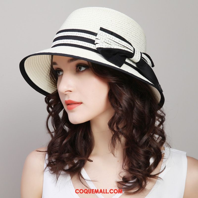 Casquette Chapeau Femme Chapeau De Soleil Été Plage, Casquette Chapeau Papillon Chapeau De Pêcheur Marineblau