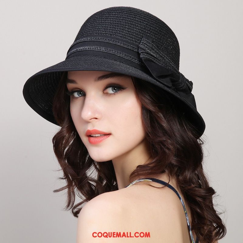 Casquette Chapeau Femme Chapeau De Soleil Été Plage, Casquette Chapeau Papillon Chapeau De Pêcheur Marineblau