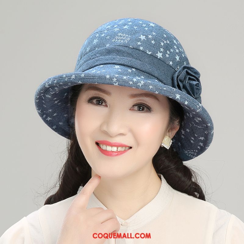 Casquette Chapeau Femme Chapeau L'automne Printemps, Casquette Chapeau Milieu Chapeau De Pêcheur