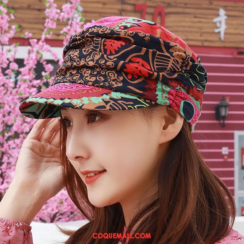 Casquette Chapeau Femme Chapeau Nation Floral, Casquette Chapeau Casquette Hiver