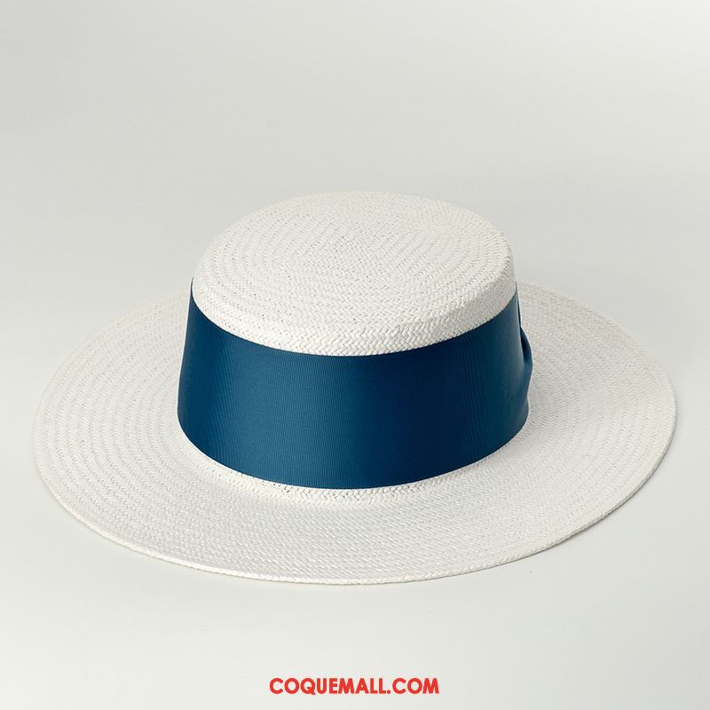 Casquette Chapeau Femme Crème Solaire Chapeau Le Nouveau, Casquette Chapeau Naturel Chapeau De Paille