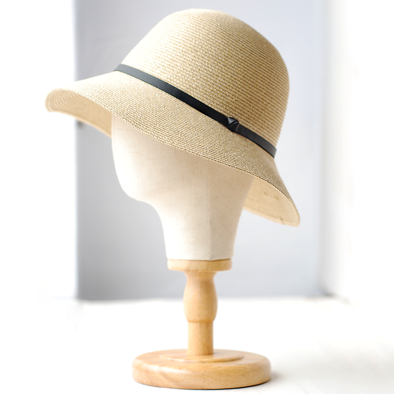 Casquette Chapeau Femme Crème Solaire Ombre Chapeau De Paille, Casquette Chapeau Bord De Mer Vacances