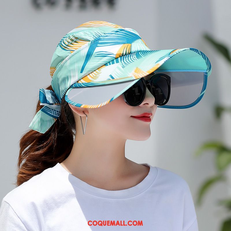 Casquette Chapeau Femme Crème Solaire Ombre Été, Casquette Chapeau De Plein Air Voyage