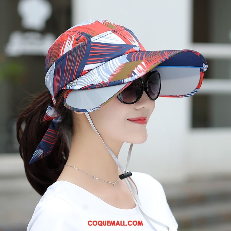 Casquette Chapeau Femme Crème Solaire Ombre Été, Casquette Chapeau De Plein Air Voyage