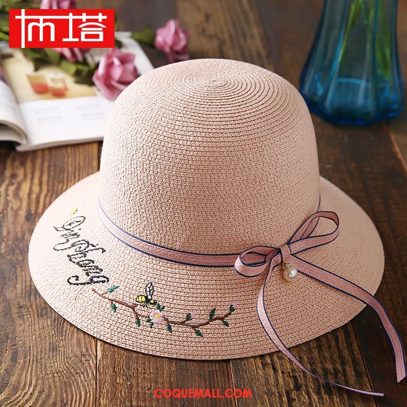 Casquette Chapeau Femme Crème Solaire Plage Loisir, Casquette Chapeau Ombre Été