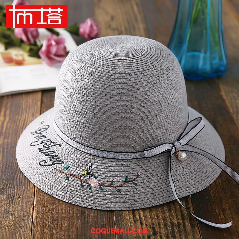 Casquette Chapeau Femme Crème Solaire Plage Loisir, Casquette Chapeau Ombre Été