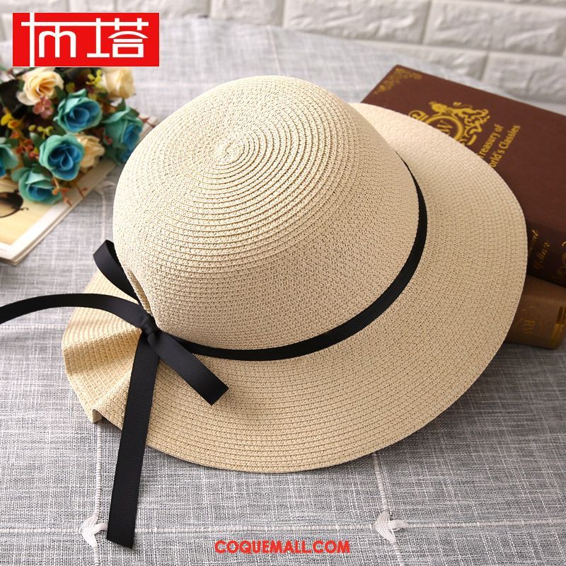 Casquette Chapeau Femme Crème Solaire Plage Loisir, Casquette Chapeau Ombre Été