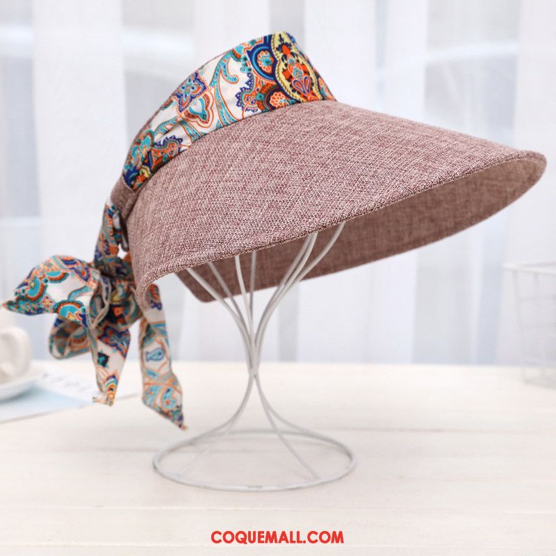 Casquette Chapeau Femme De Plein Air Crème Solaire Ombre, Casquette Chapeau Gros Chapeau De Soleil