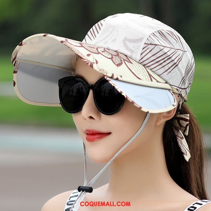 Casquette Chapeau Femme Ombre Chapeau De Soleil De Plein Air, Casquette Chapeau All-match Chapeau